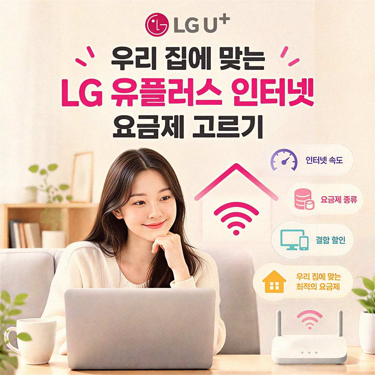 LG 유플러스 인터넷 UHD TV, 어떤 요금제와 할인이 좋을까