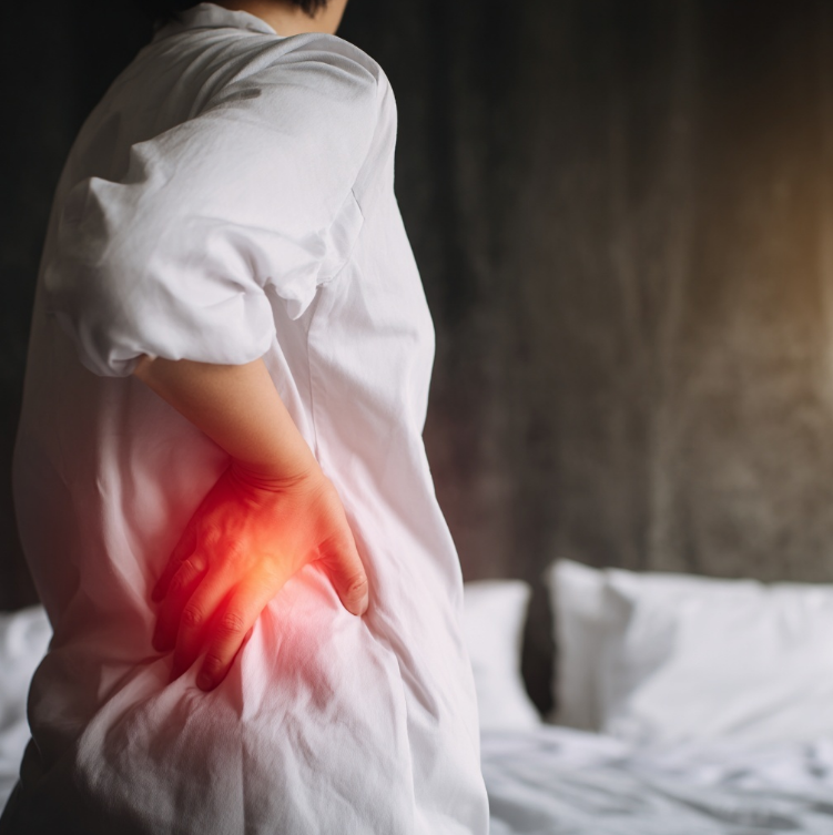 신장이 않좋을떄 옆구리가 아픈 모습