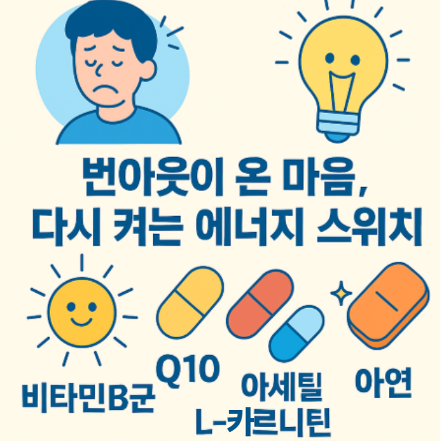 번아웃이 온 마음, 다시 켜는 에너지 스위치
