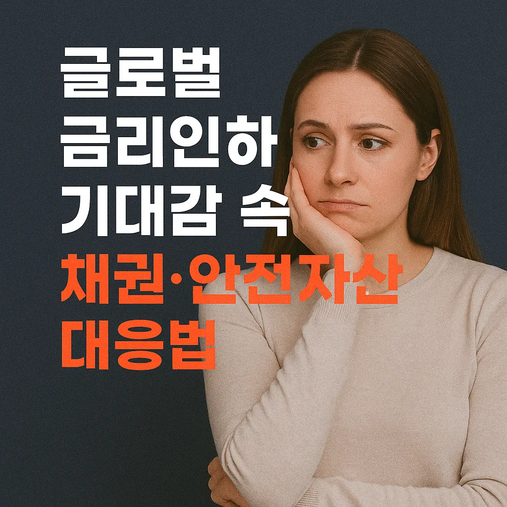 글로벌 금리인하 기대감 속 채권·안전자산 대응법