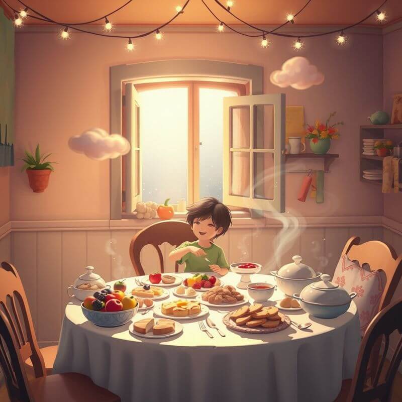 밥 먹는 꿈