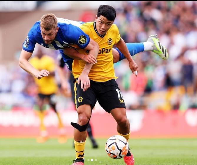 황희찬경기모습