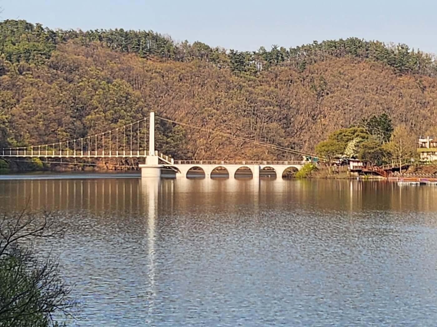 진천농다리 하늘다리