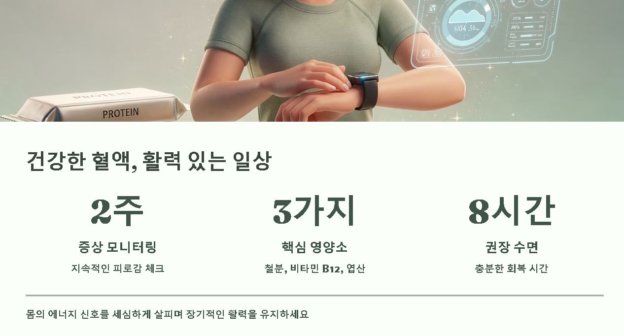 혈색소 수치 낮으면