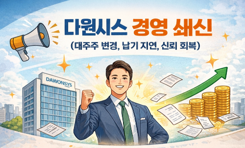 다원시스 경영 쇄신 (대주주 변경, 납기 지연, 신뢰 회복)