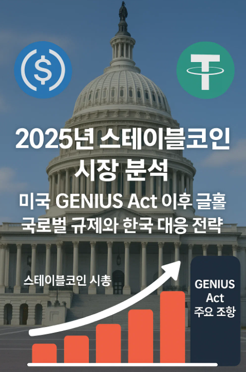미국 GENIUS Act 이후 글로벌 규제와 한국의 대응 전략