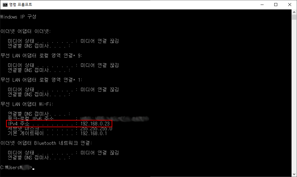 ip확인