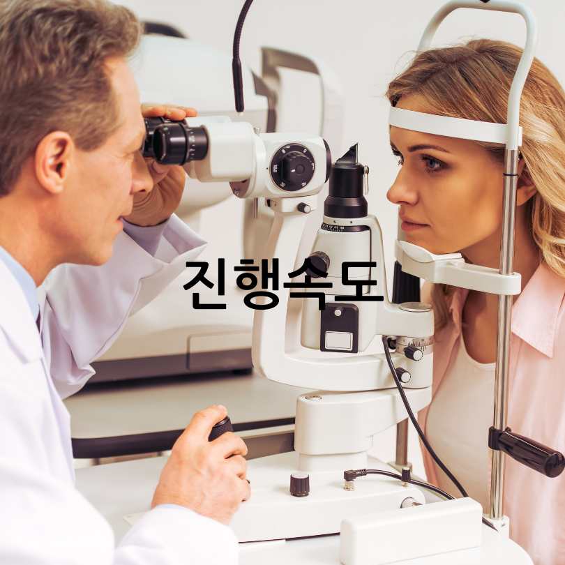 녹내장 초기 증상, 실명 확률 및 진행 속도
