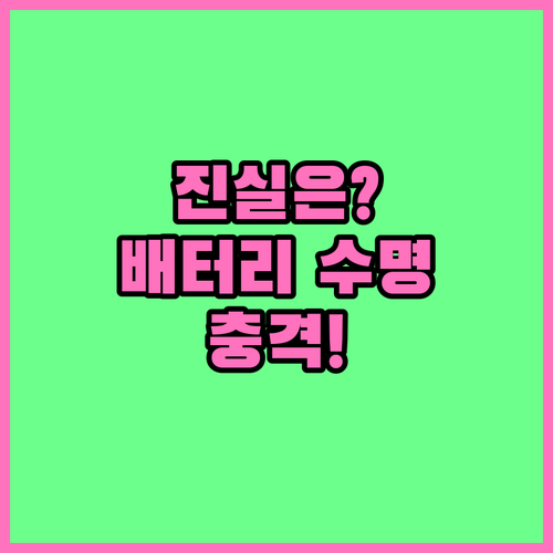 테슬라 모델 Y 배터리 수명과 보증 ..
