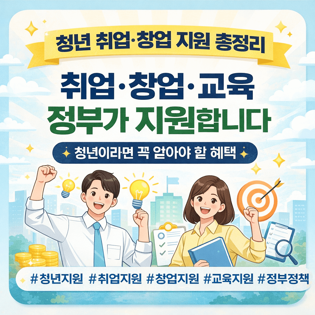 청년 창업&middot;프리랜서 지원 총정리-썸네일