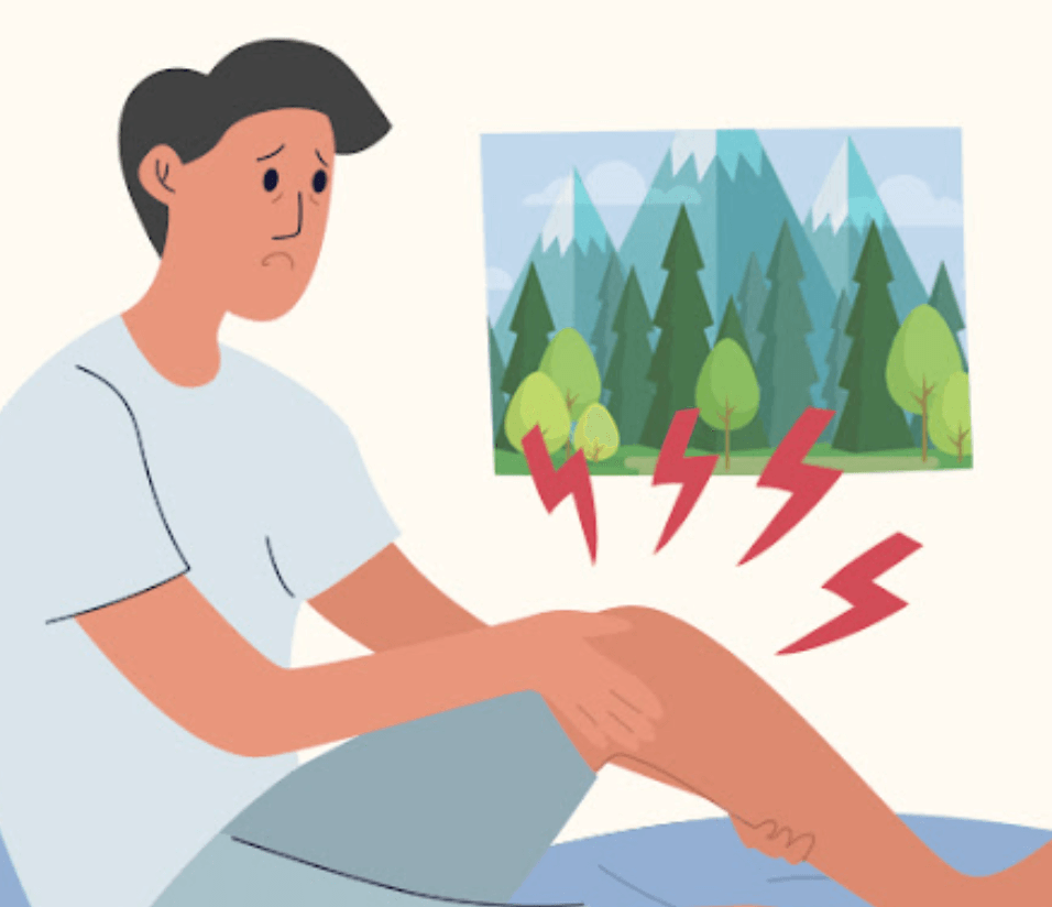 등산 후 무릎 통증 해결 방법과 등산 팁