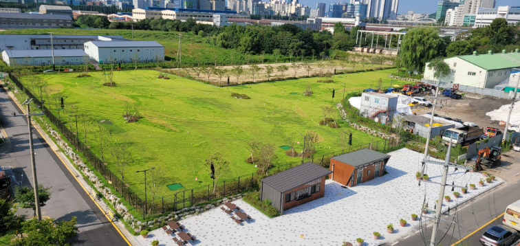 중랑물재생센터파크골프장