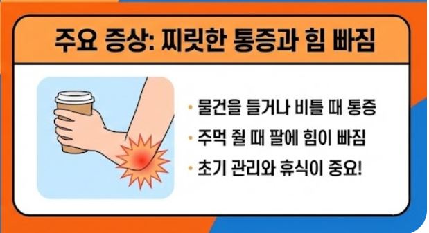 테니스 엘보 치료법