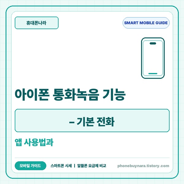 아이폰 통화녹음 기능 – 기본 전화 앱 사용법과 텍스트 전사 및 필수 주