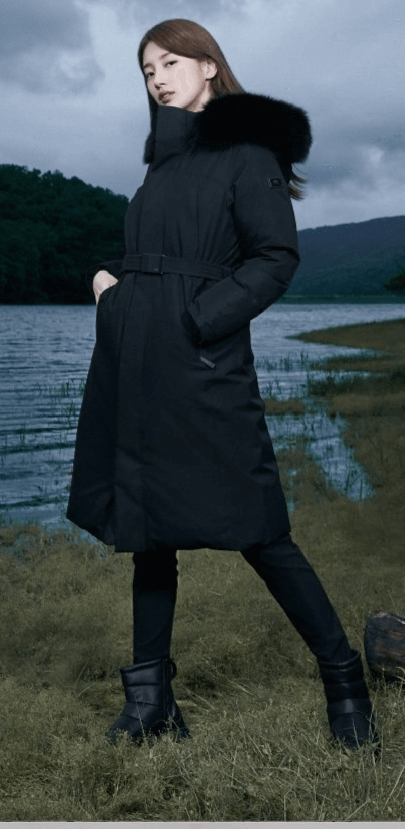 k2패딩-g900트리니티-수지착용-블랙