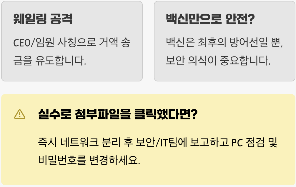 스피어 피싱(Spear Phishing), 나만을 노리는 맞춤형 사기 수법