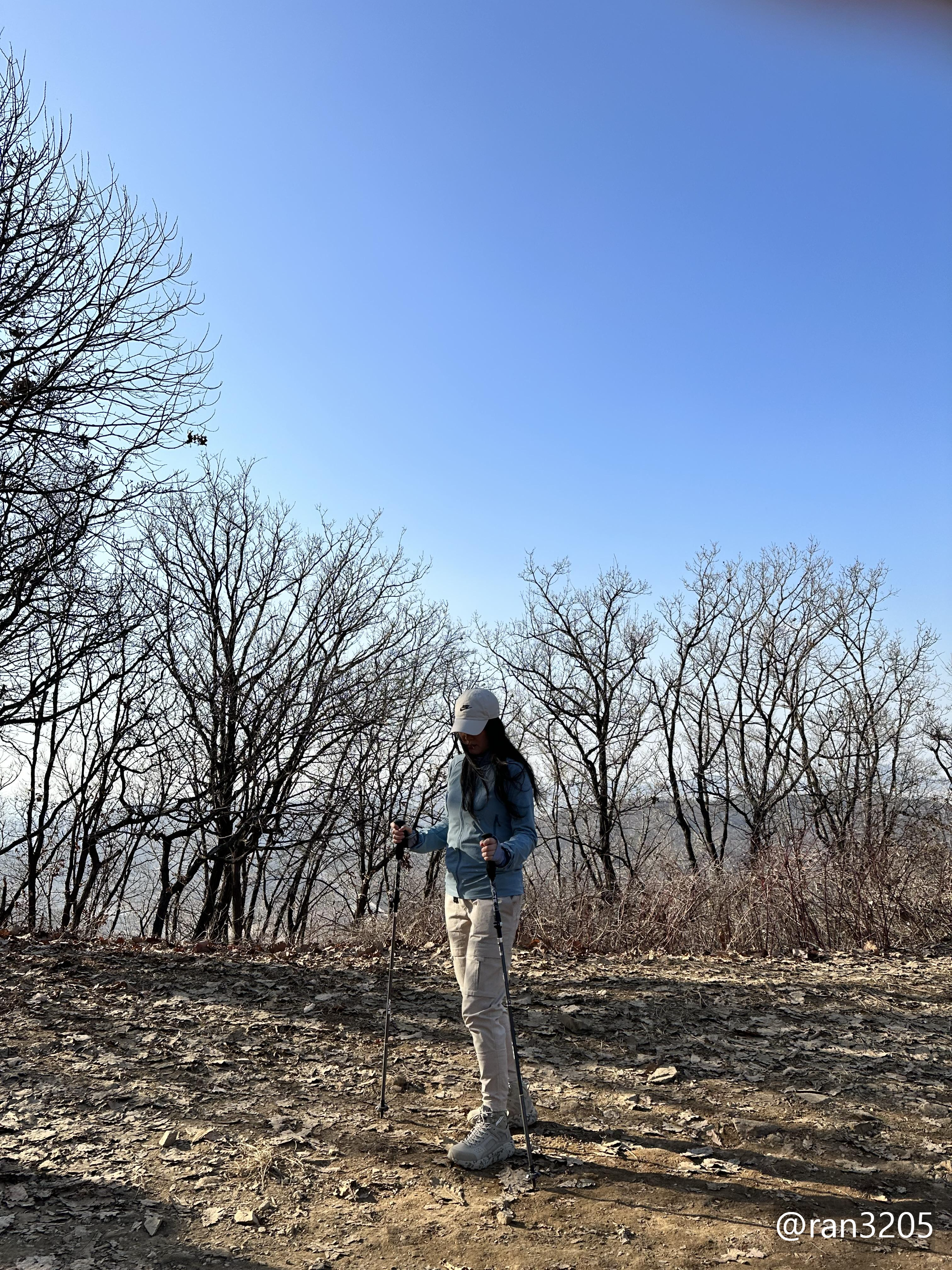 등산하는 내 모습