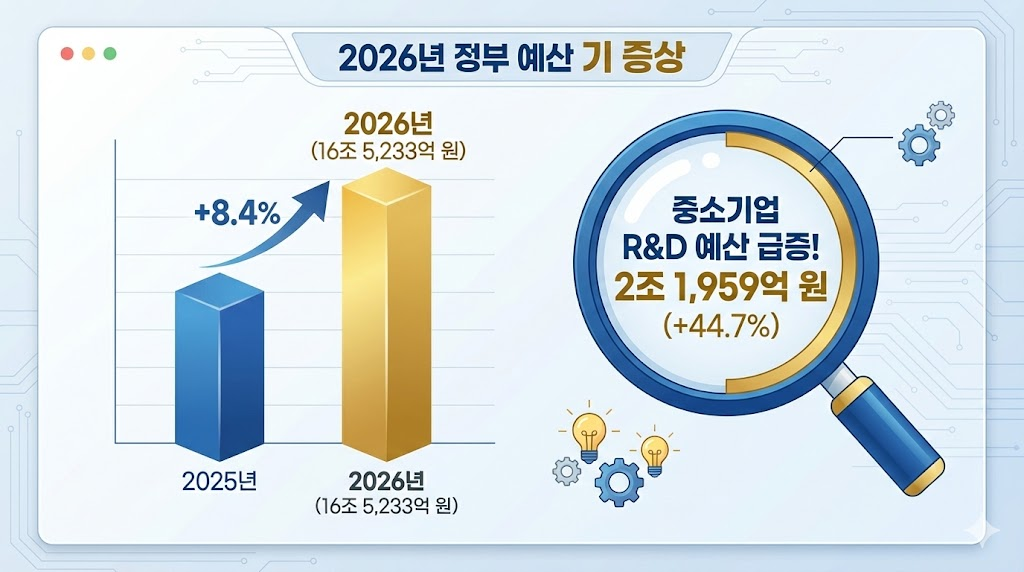 창업 단계를 계단식 그래프로 표현, 각 단계별 지원금액을 금화 아이콘으로 시각화