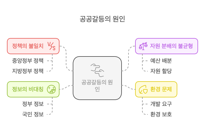 공공갈등-원인