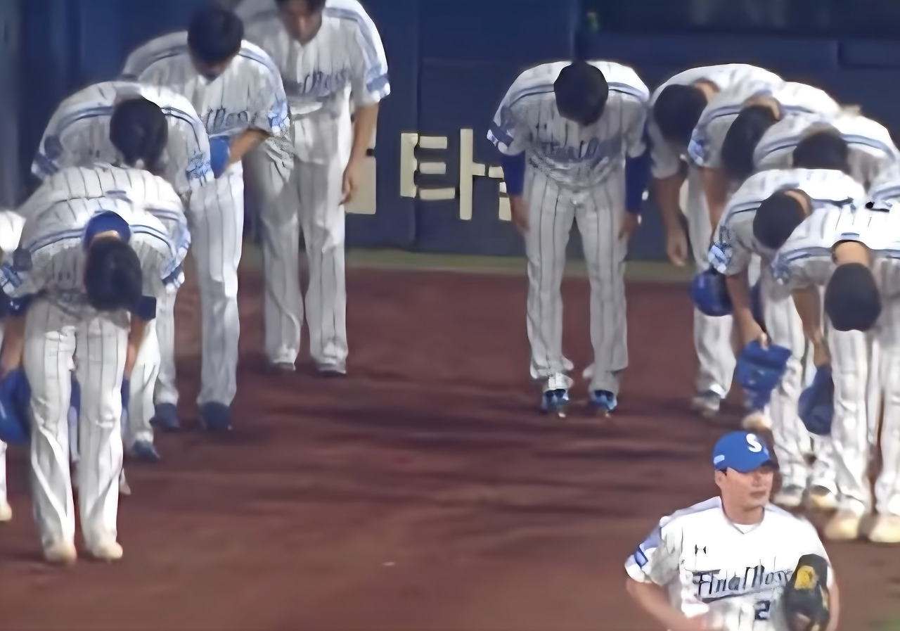 은퇴식이-슬펐어요.