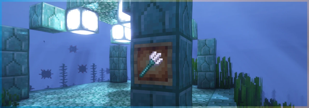 마인크래프트 삼지창 얻는 법, 인챈트