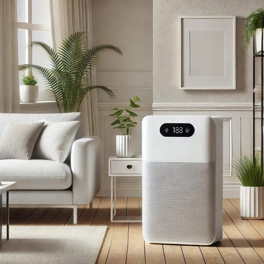 황사 발생 -공기청정기-사진