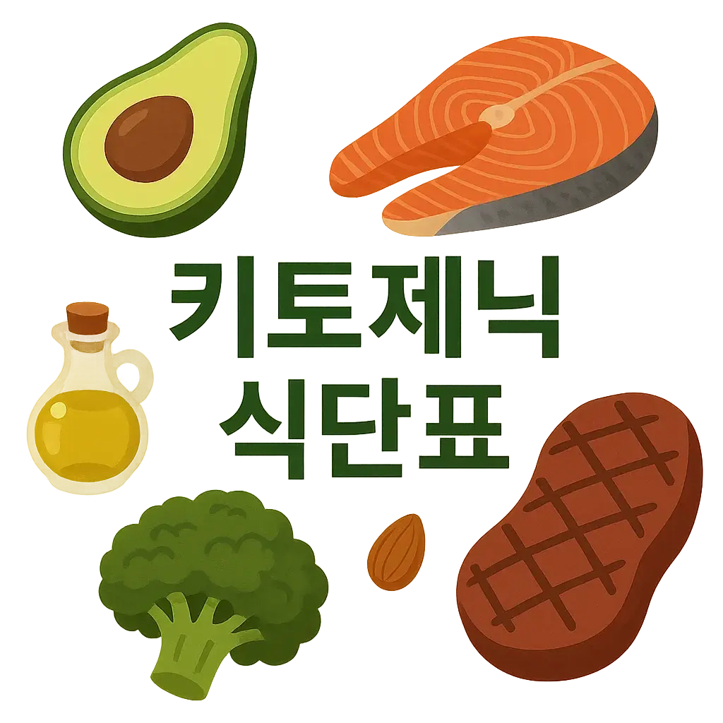 저탄고지 식단표 공개｜일주일 키토제닉 식단