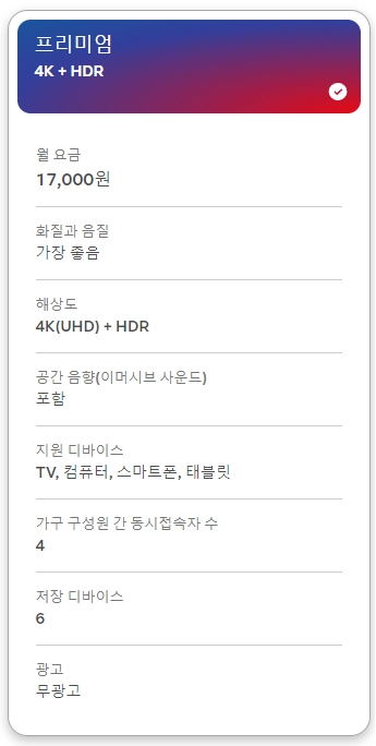 넷플릭스-요금제-광고형-스탠다드-스탠다드-프리미엄-가격-화질