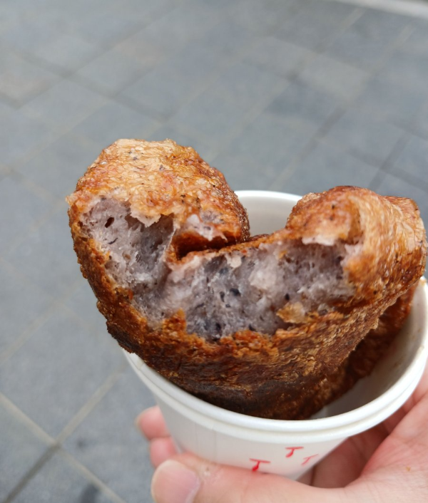 점순이호떡 호떡 한입