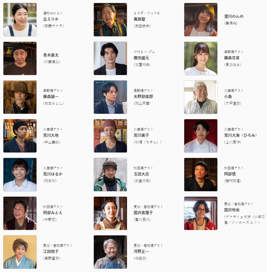 [일드 추천] 여행을 대신해 드립니다 다시보기 등장인물