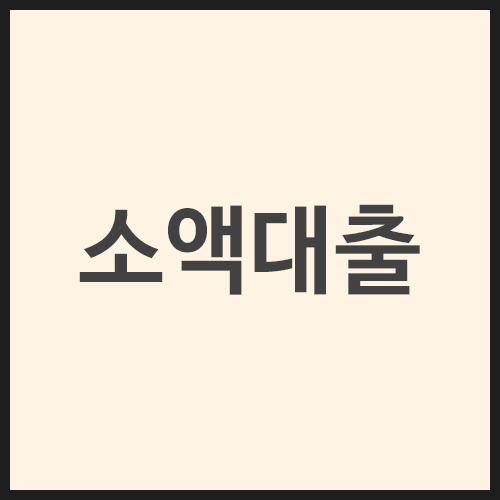 소액대출