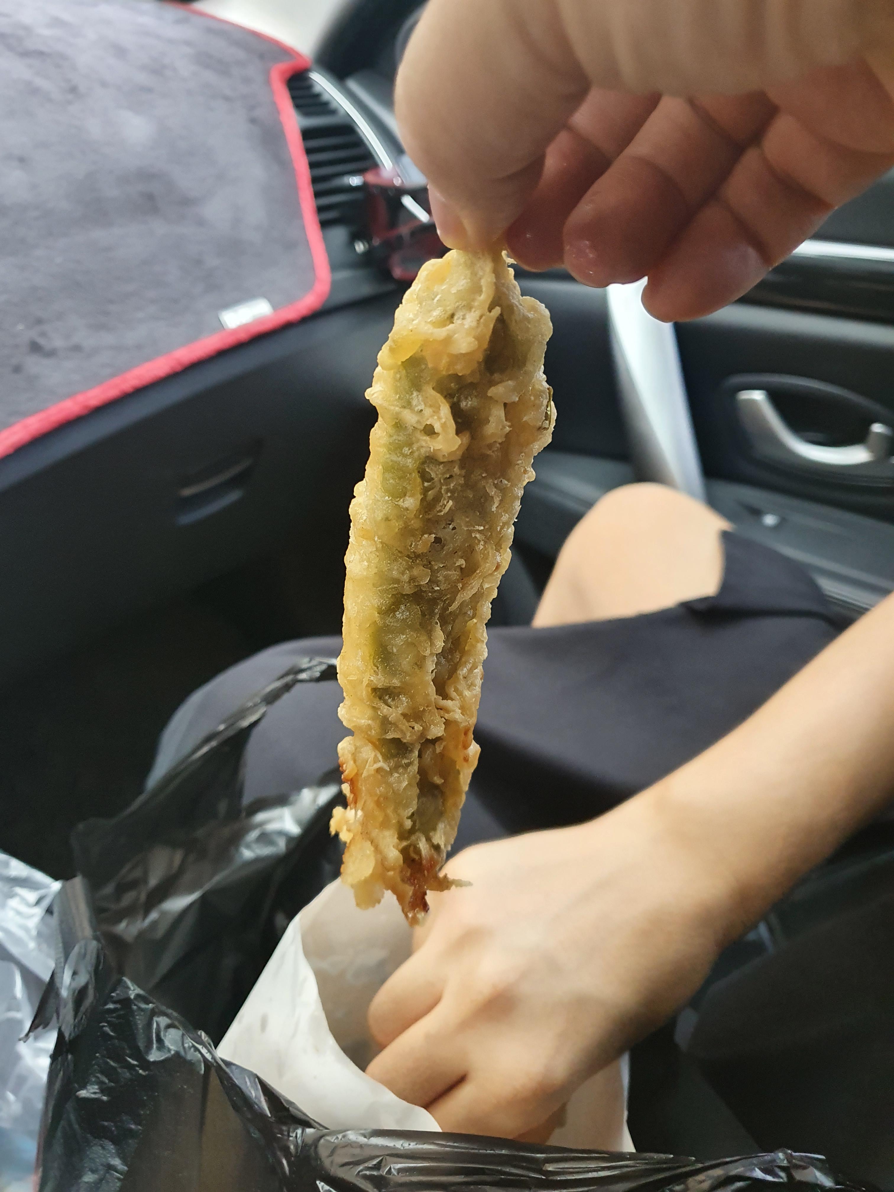 새우튀김 다음으로 맛있는 고추튀김