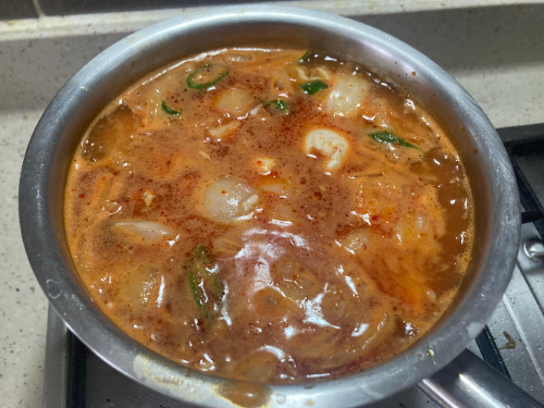 백설 다담 찌개양념 활용 순두부찌개 레시피 &ndash; 집에서 만드는 초간단 순두부찌개