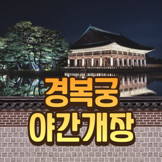 경복궁 야간개장