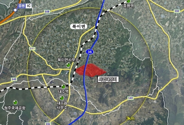 남광토건, 청주 북이산업단지 조성공사 수주