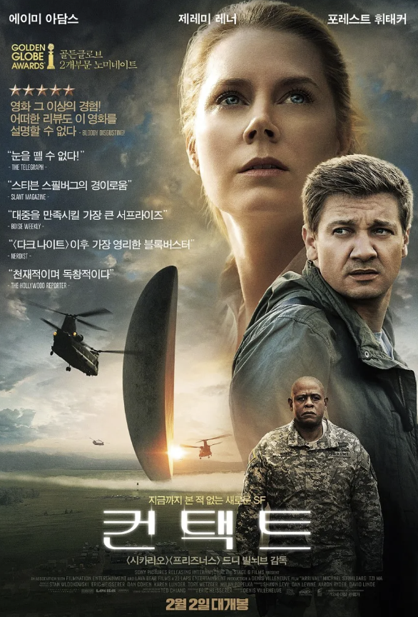 컨택트 영화 포스터