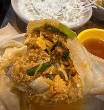 만두속