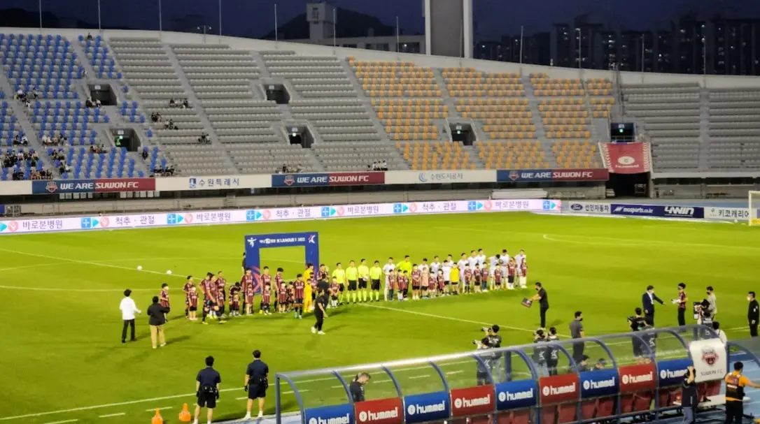 K리크 수원FC VS 김천상무 에스코트키즈 다녀온후기 사진4
