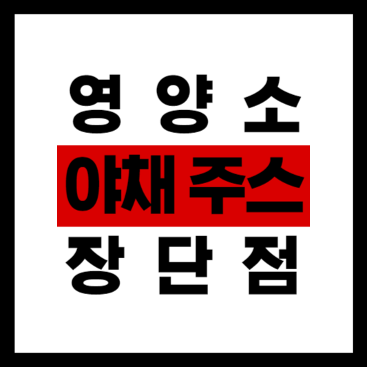 야채 주스 한잔에 담긴 풍부한 영양소