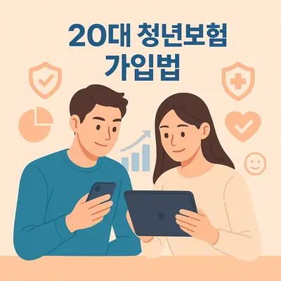 20대 청년보험 선택 기준과 평균 보험료로 알아보는 필수 보험 가입법