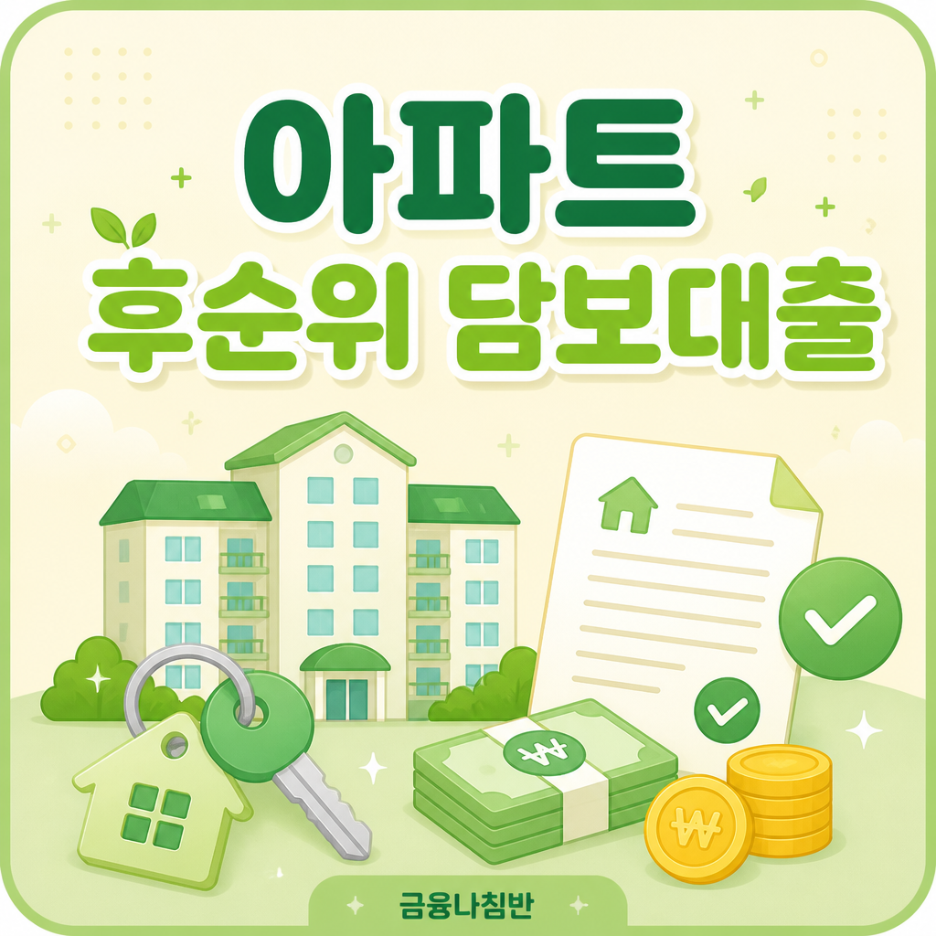 아파트 후순위 담보대출