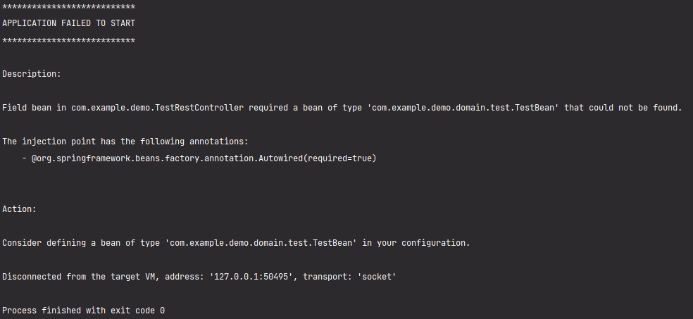 @Configuration 없이 @Bean 사용 시 실행 실패