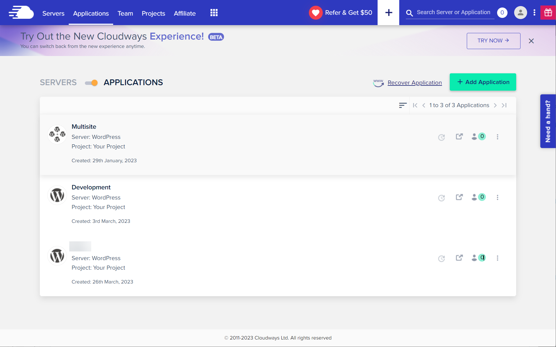 클라우드웨이즈 애플리케이션