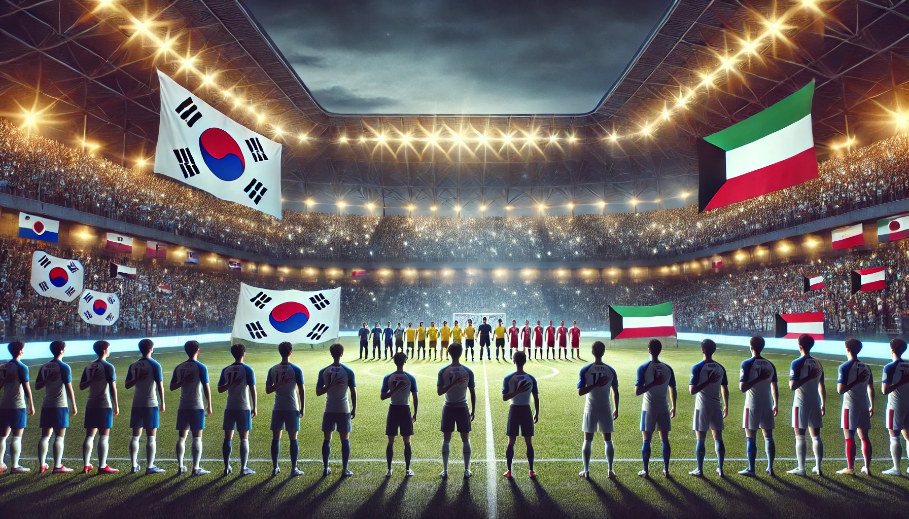 한국, 팔레스타인전 또 무승부