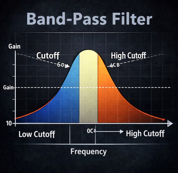 밴드패스 필터 관련 사진