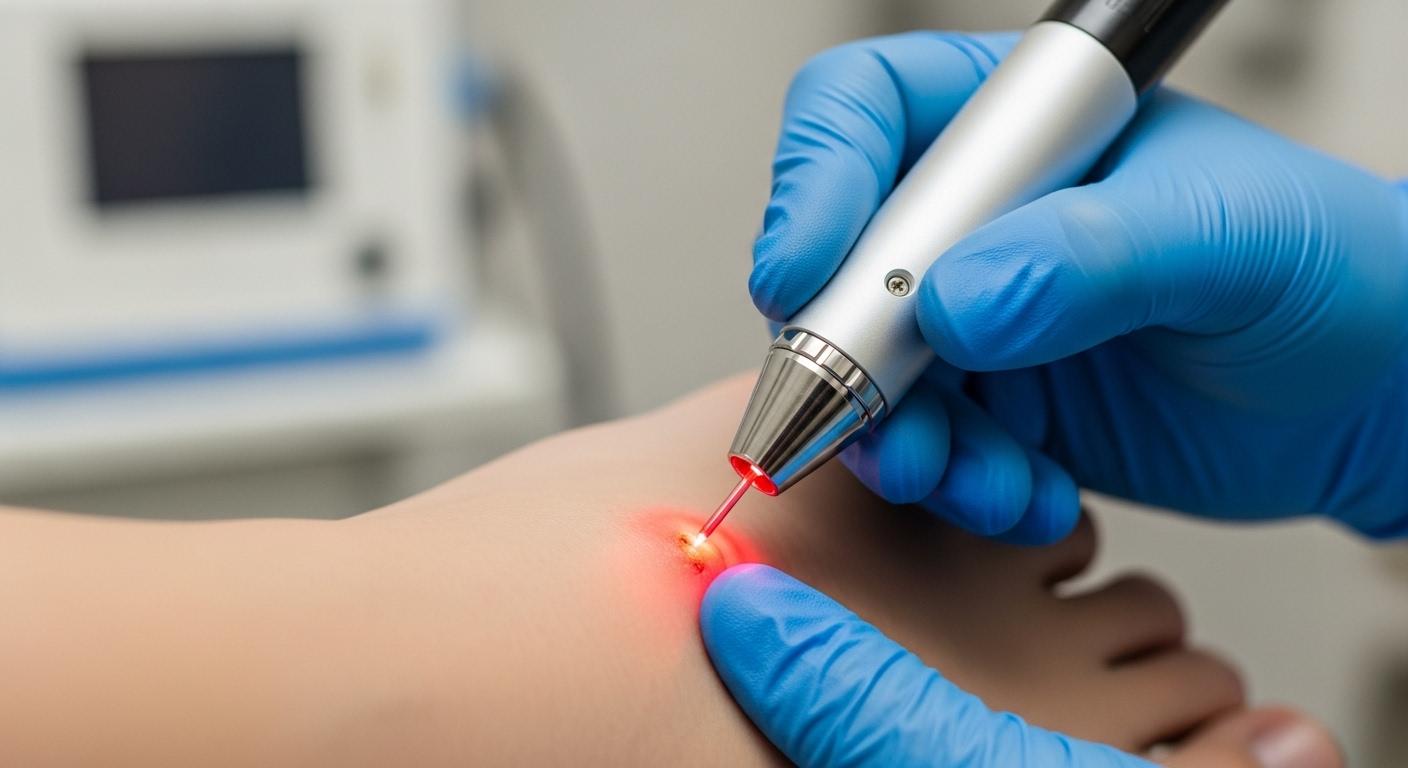 검버섯 치료 레이저