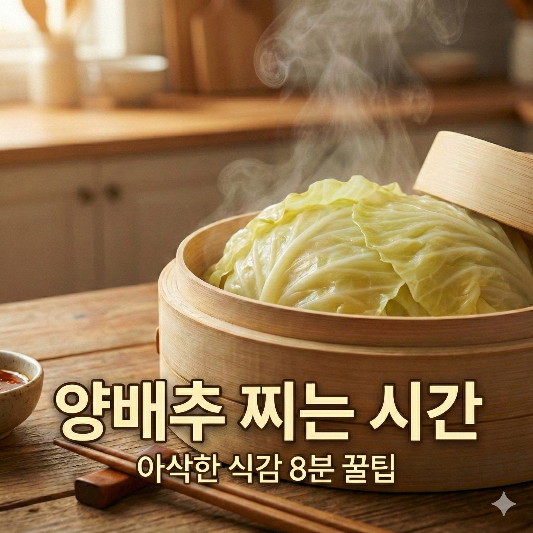 양배추 찌는 시간: 아삭한 식감 살리는 황금 시간과 손질 꿀팁