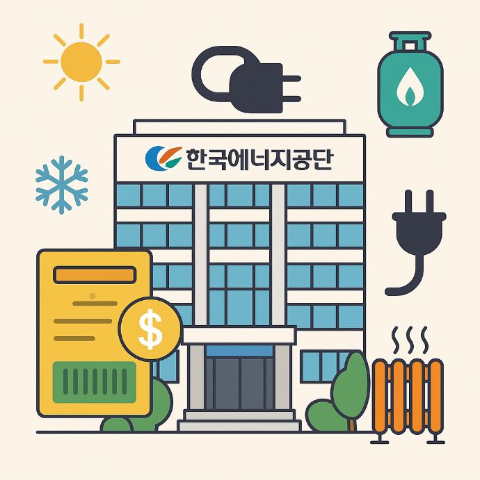 에너지공단의 에너지바우처 지원 이미지
