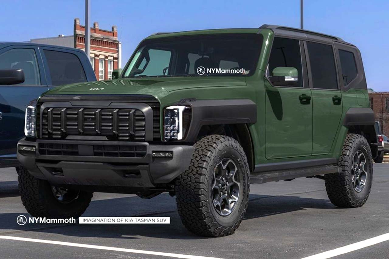 기아 '타스만 SUV' 상상도