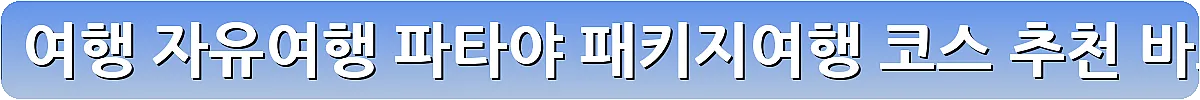 방콕 날씨 여행 자유여행 파타야 패키지여행 코스 추천_5
